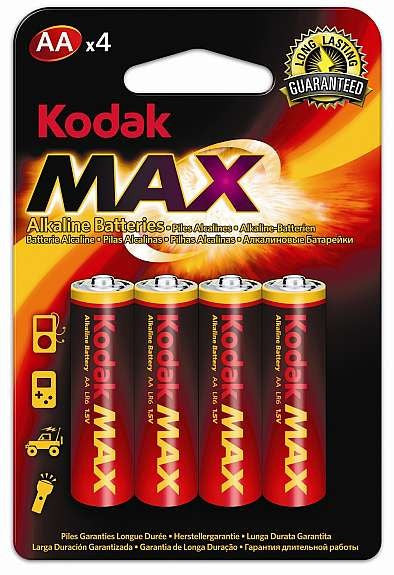 Rafhlaða Kodak Max 4xAA